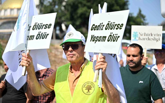Gediz için tek yürek oldular