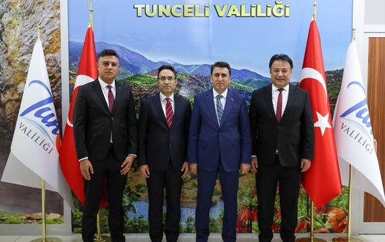 Başmüfettiş Bulut Tunceli'yi Ziyaret Etti