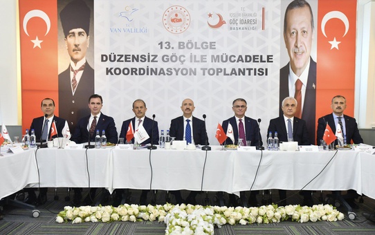 Düzensiz göçle mücadelede 13. Bölge Koordinasyon Toplantısı yapıldı