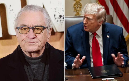 Trump'a verip veriştiren ünlü aktör, kalabalığa küfürlü slogan attırdı