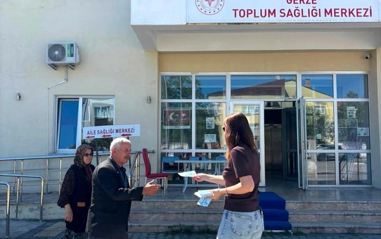 Gerze'de Sağlık Bilgilendirme Etkinliği