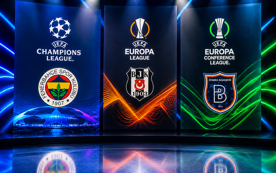 Fenerbahçe, Beşiktaş ve RAMS Başakşehir'in Avrupa'daki rakipleri belli oluyor