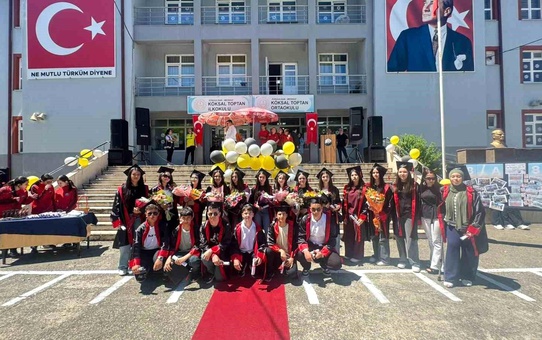 Zonguldak'ta Mezuniyet Coşkusu