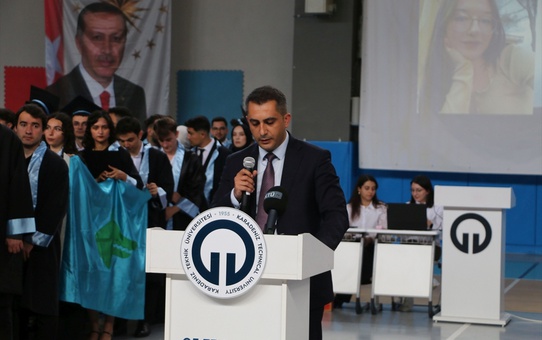 KTÜ Of Teknoloji Fakültesi'nde Mezuniyet Töreni