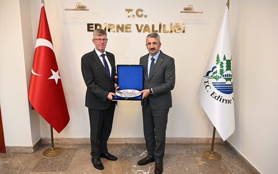 Vali Sezer Litvanya Büyükelçisi'ni Kabul Etti