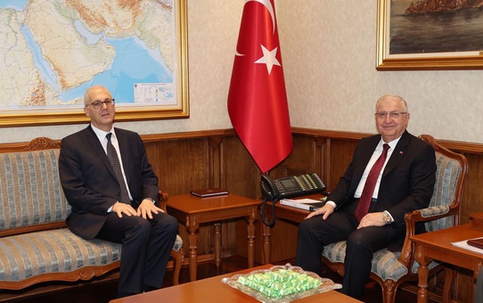 Bakan Güler, Mısır Büyükelçisi'ni kabul etti