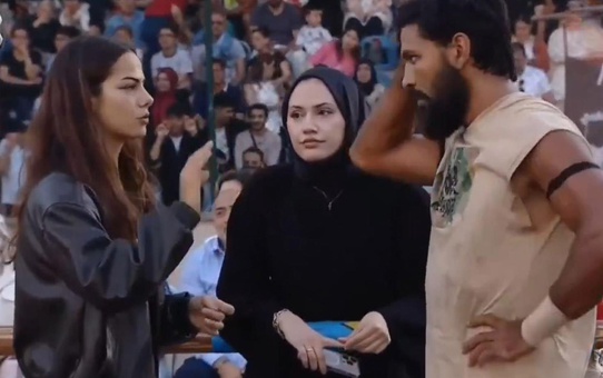 Finale damga vuran anlar! Ramazan'ın eşi kıskançlık krizine girdi
