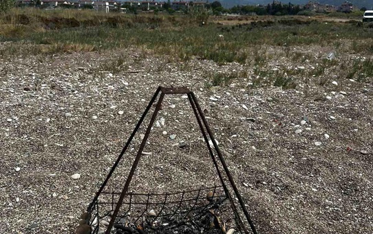 Kumluca’da Caretta Caretta Yuvalarına Mangal Ateşi