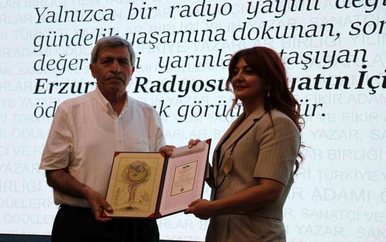 TYB'den Erzurum'a iki ödül birden