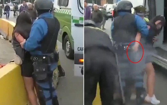 Canlı yayında büyük arbede! Polisin silahını kapıp kurşun yağdırdı
