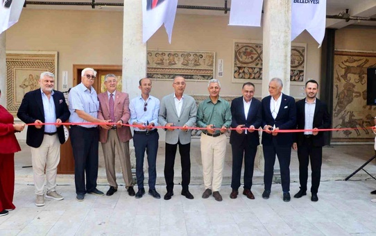 Antakya'nın yerinden edilen mozaiklerinin replikaları görücüye çıktı
