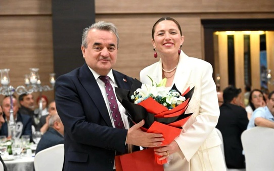Bozüyük Kaymakamı Öztürk'e Veda Yemeği