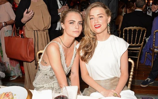 Kadın oyuncudan Hollywood'u sarsan itiraf: Amber Heard ile aşk yaşadık!