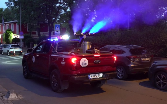 Şişli'de Haşere İlaçlama Çalışmaları
