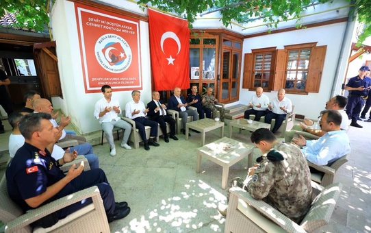 Muğla'da Muharrem Ayında Şehit Aileleri ve Gazilere Aşure İkramı