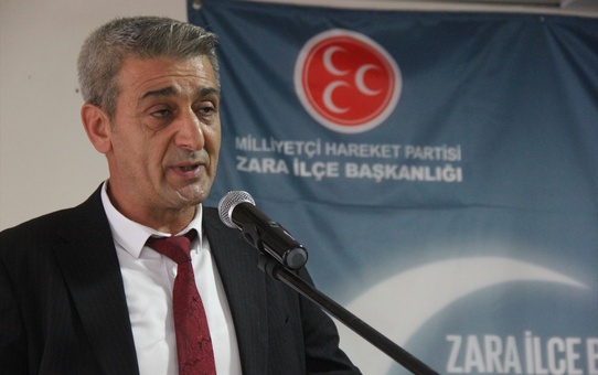 Erdem Yiğit Yeniden MHP Zara İlçe Başkanı