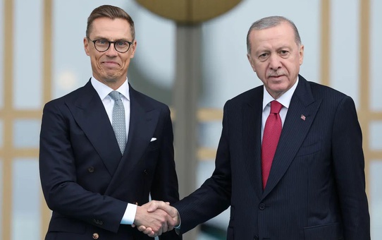 Finlandiya Cumhurbaşkanı Stubb'tan Erdoğan'a teşekkür
