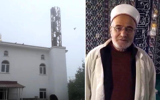 Emekli imamdan yürekleri ısıtan karar: Minare yıkımı onlar için ertelendi