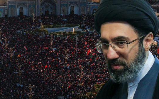 İran'ın dini lideri Mücteba Hamaney babasını son yolculuğuna uğurlamadı