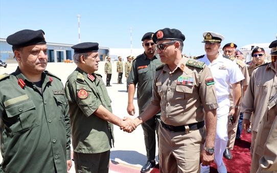 Libya'nın Askeri Birliği Görüşüldü