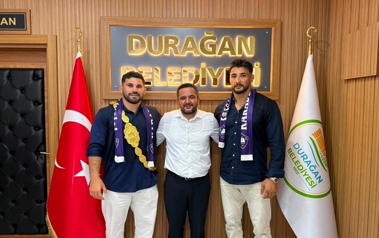 Erkan Taş Durağan'da Coşkuyla Karşılandı