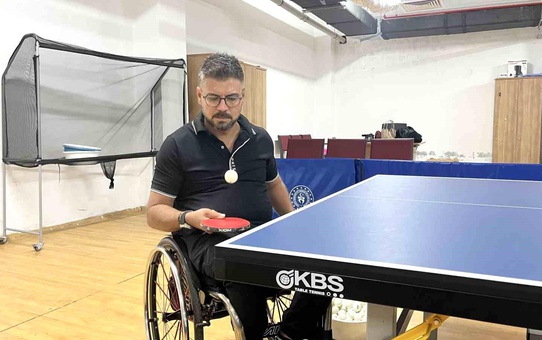 Gazi Zeki Aksoy, Para Masa Tenisinde Türkiye Üçüncüsü Oldu