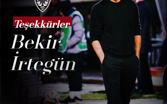 Hatayspor'da Teknik Direktör Değişikliği