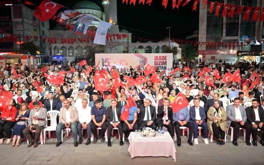 Esenyurt'ta 15 Temmuz anması: 'Halk direnişiyle derdest edildi'