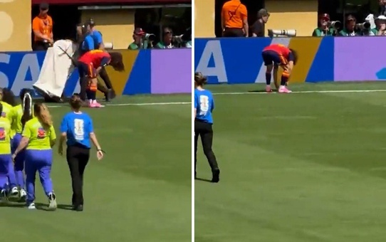 İspanya'nın Dünya Kupası zaferinin sırrı bu mu? Marc Cucurella'nın sahaya gizlice gömdüğü para ortaya çıktı
