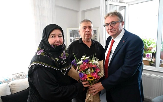 Bozüyük Kaymakamı'ndan gazi ve şehit ailesine ziyaret