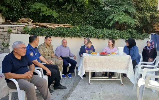 Kıbrıs Barış Harekatı'nın 52. Yıl Dönümünde Kıbrıs Gazisi Ziyaret Edildi
