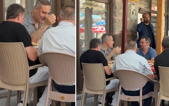 Bakan Fidan'dan sürpriz ziyaret: Köy kahvesinde vatandaşlar ile bir araya geldi