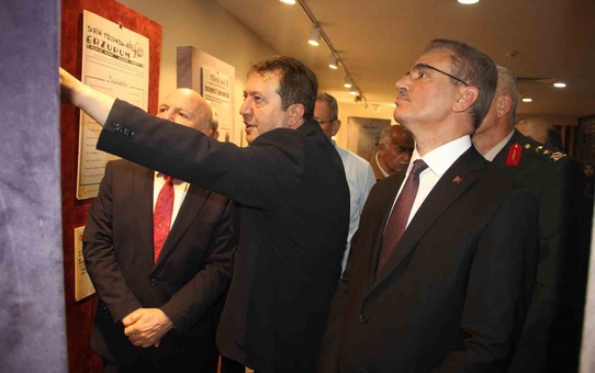 Erzurum kongresi’nin 107’nci yılında yerel basın sergisi açıldı