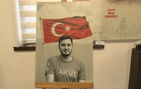 AKUT gönüllüsü şehit Bayram Eren Arslan için anma töreni düzenlendi