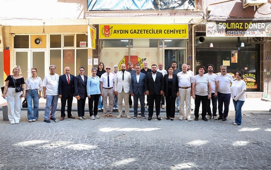 Efeler Belediye Başkanı Yetişkin’den Aydın'daki basın meslek örgütlerine ziyaret