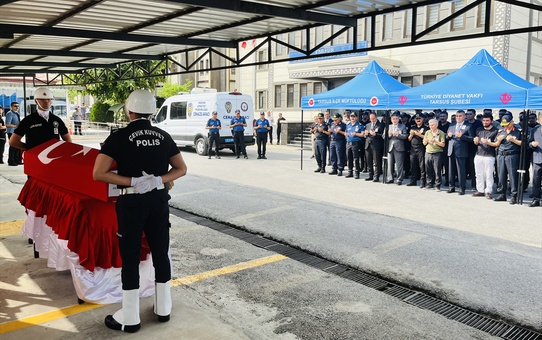 Mersin'de Bekçi Mustafa Çakır İçin Tören Düzenlendi