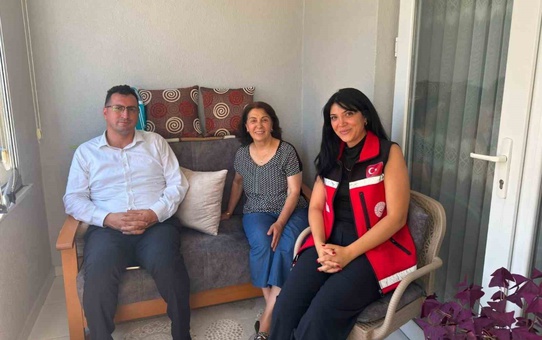 Şehit Zafer İpek'in ailesine vefa ziyareti