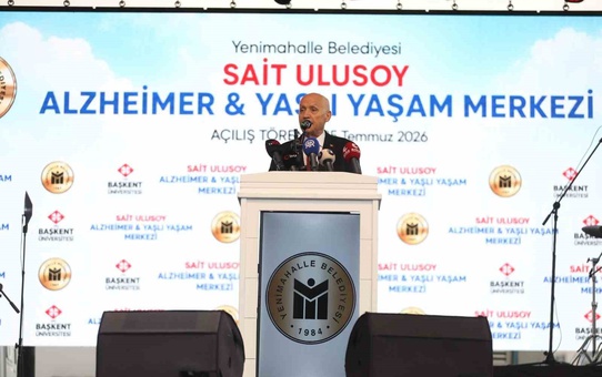 Sait Ulusoy Alzheimer ve Yaşlı Yaşam Merkezi hizmete açıldı