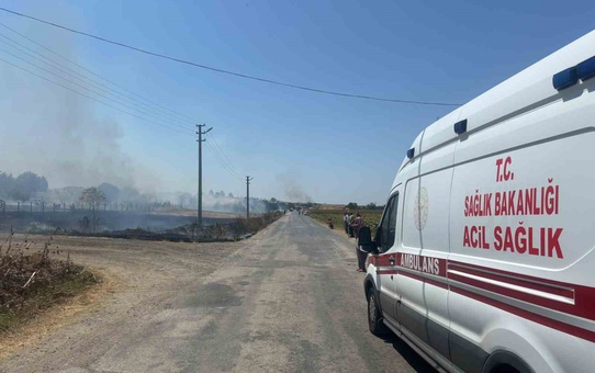 Lüleburgaz'da Yangın Kontrol Altına Alındı