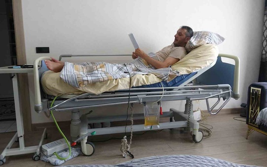 Yürüyerek girdiği hastaneden felçli çıktı