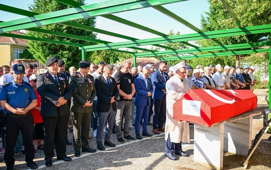 Kıbrıs Gazisi Mustafa Kır, askeri törenle uğurlandı