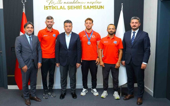 Başkan Doğan’dan Avrupa ikincisi milli sporcuya kutlama