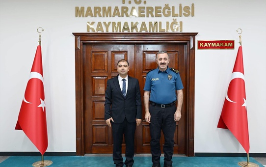 Çorlu Kaymakamı Sağlık Müdürünü Ziyaret Etti