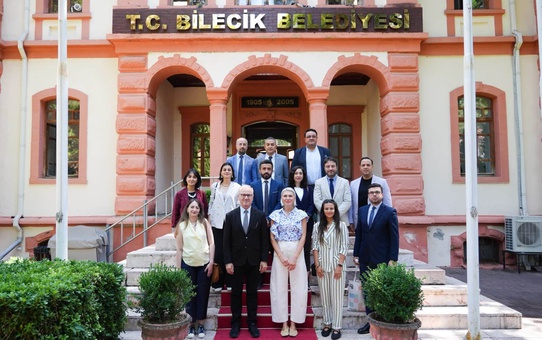 Marmara Belediyeler Birliği heyetinden Bilecik Belediyesi'ne ziyaret
