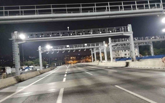 15 Temmuz Şehitler Köprüsü 'Asırlık Gece' Belgesel çekimleri kapsamında trafiğe kapatıldı