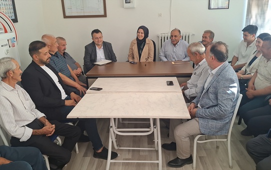 Zeynep Yıldız, Beypazarı ve Nallıhan'da Ziyaretler Gerçekleştirdi
