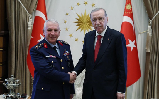 Erdoğan, emekli Komutan Kadıoğlu'nu kabul etti