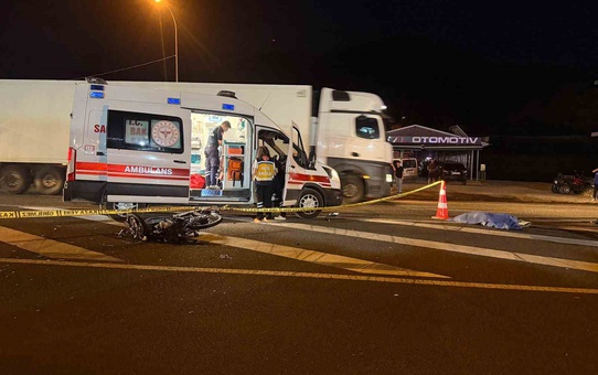 Eski belediye başkanının yeğeni motosiklet kazasında hayatını kaybetti