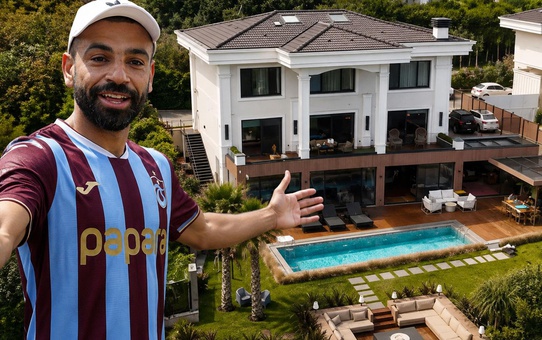 8 odası 6 banyosu var! Salah'ın krallar gibi yaşayacağı saray yavrusu ortaya çıktı