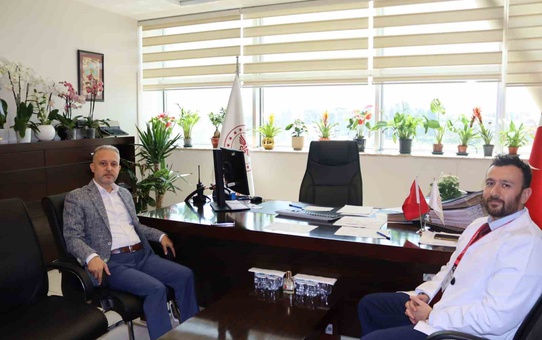 Başhekim Özdemir, Yılmaz ile Görüştü